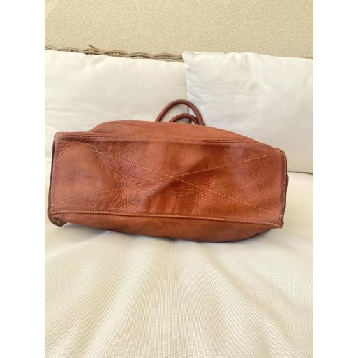 Handbag P. Lavada marrón tachas  [2]