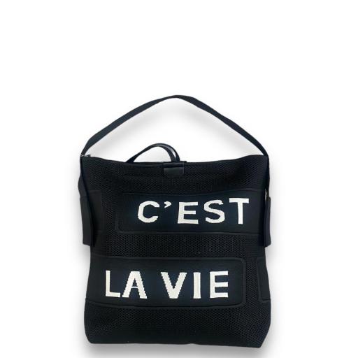 shopper C´est la vie negro [0]