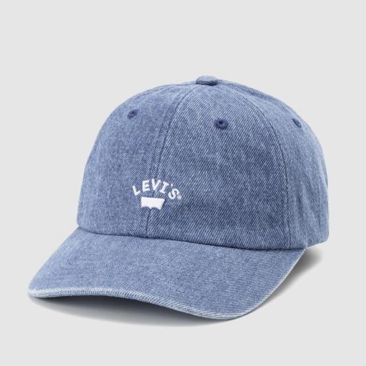Levi’s® Gorra Lazy Girl Logo Cap 000AG0005 azul denim [1]