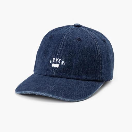Levi’s® Gorra Lazy Girl Logo Cap 000AG0003 azul denim