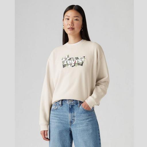 Levi's® Sudadera Mujer Everyday Crew Magnolia 000WV 0012 [0]