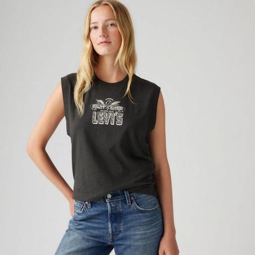 Levi's® Camiseta Sin Mangas Graphic Boxy 001MW0001 [1]