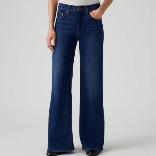  Levi's® 728 High Rise Wide Leg Jeans 0039B0040 Vaquero mujer pernera ancha [4]