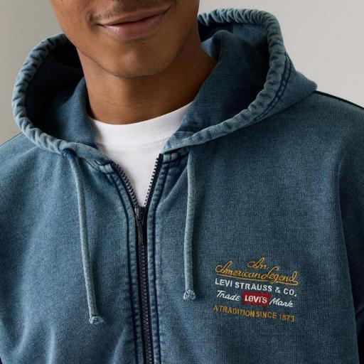 Levi's® Sudadera con cremallera Lowell Western 003W10000 [2]