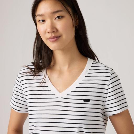 Levi's® Favorite Cotton V-neck Tee 005J60025 Camiseta mujer [4]