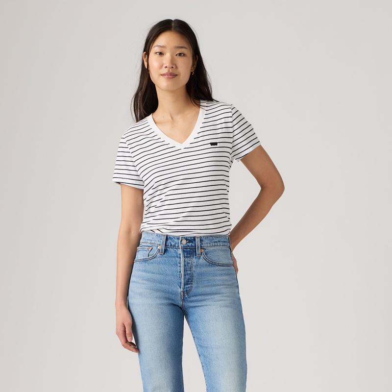 Levi's® Favorite Cotton V-neck Tee 005J60025 Camiseta mujer