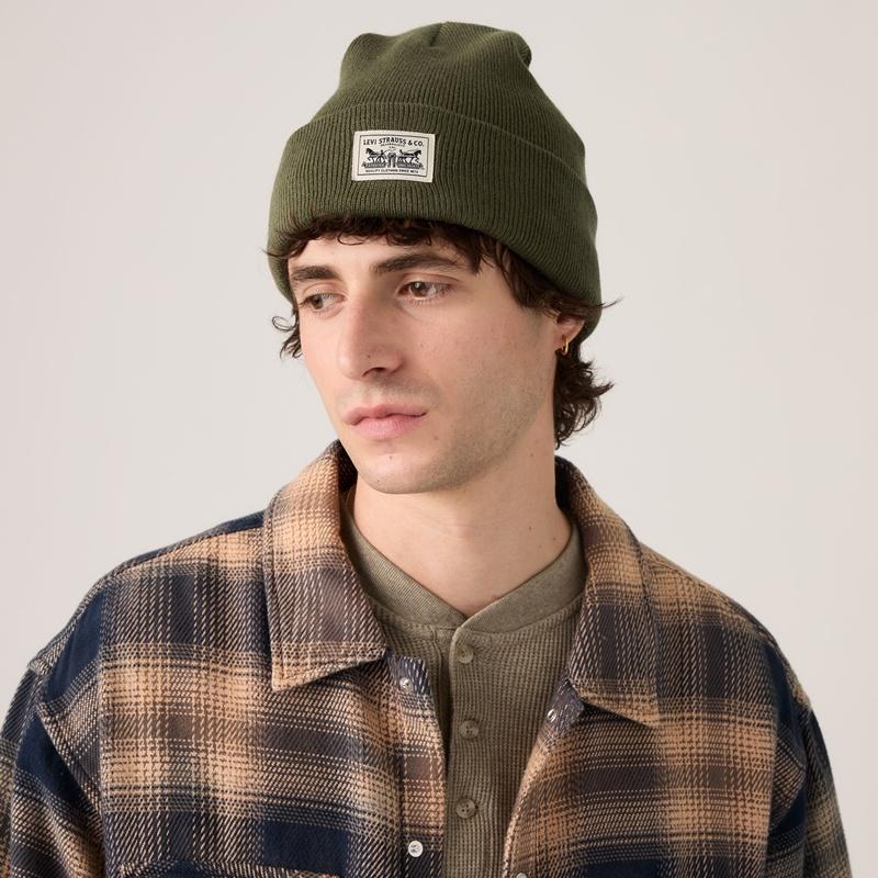 Levi's® Embarcadero Beanie 007Z10001 Gorro verde