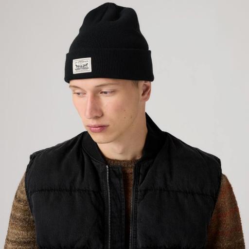 Levi's® Embarcadero Beanie 007Z10002 Gorro negro [0]