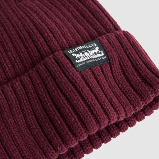 Levi's® Sunset Beanie 007Z20004 Gorro Burdeos [2]