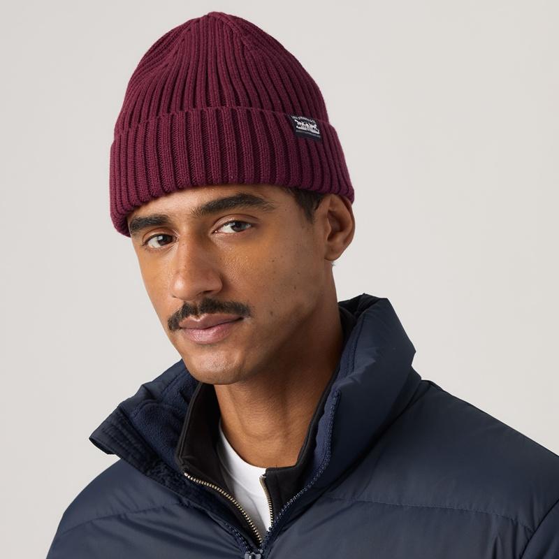 Levi's® Sunset Beanie 007Z20004 Gorro Burdeos