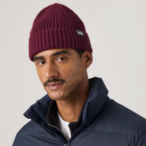Levi's® Sunset Beanie 007Z20004 Gorro Burdeos