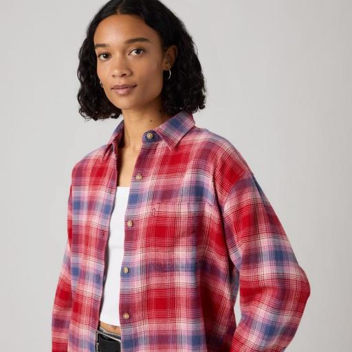Levi's® Nash Flannel Shirt 0085H0005 Camisa mujer [2]