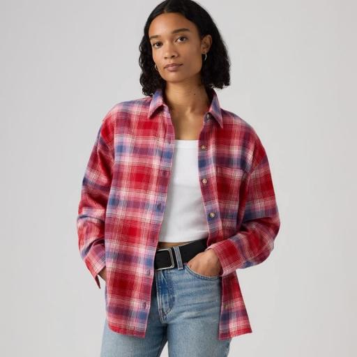 Levi's® Nash Flannel Shirt 0085H0005 Camisa mujer [1]