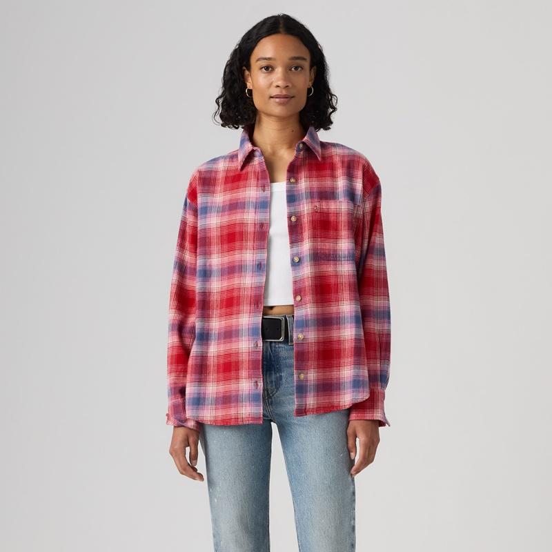 Levi's® Nash Flannel Shirt 0085H0005 Camisa mujer