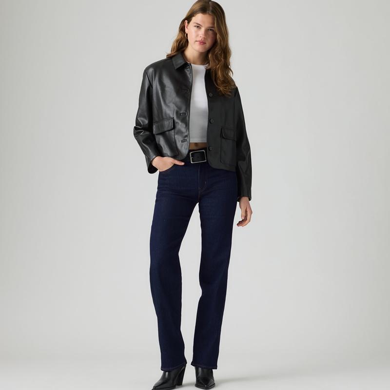 Levi's® 723 Jeans rectos de tiro alto True Blue Rinse 008SY0001