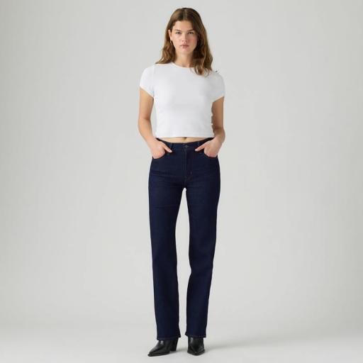 Levi's® 723 Jeans rectos de tiro alto True Blue Rinse 008SY0001  [3]