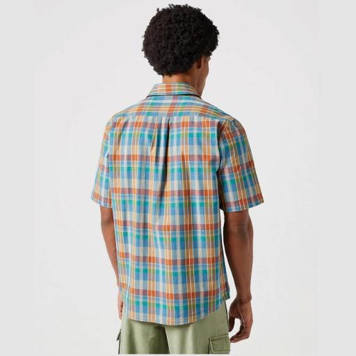 Wrangler Camisa manga corta 1 Pocket Tan Madaras 112350502 [1]