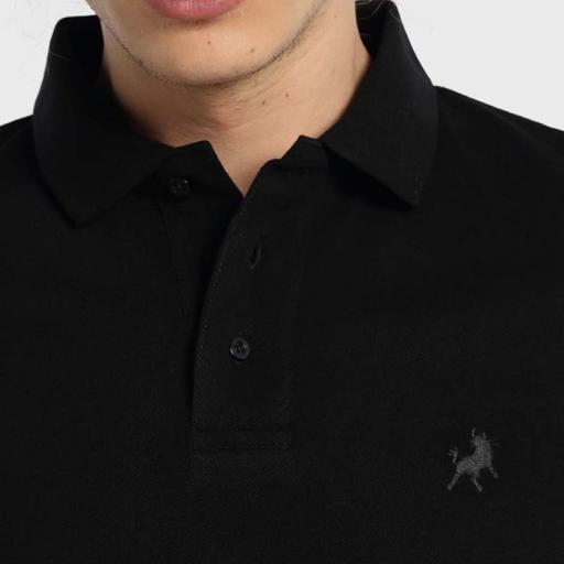 Lois Jeans Polo Filipo Classic Negro 121565 [2]