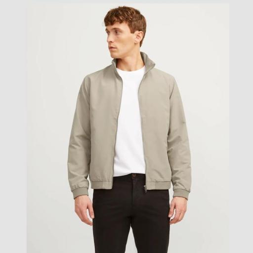 Jack & Jones Jjerush Harringhton Bomber 12204277 Crockery [2]