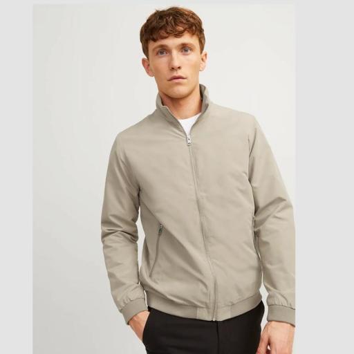 Jack & Jones Jjerush Harringhton Bomber 12204277 Crockery [0]