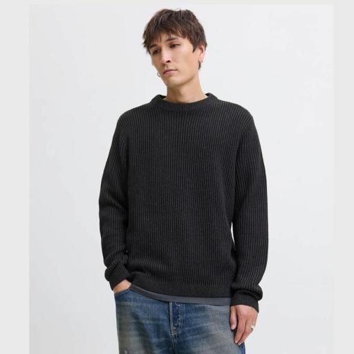 Jack & Jones Jersey de punto Black 12278816 [0]