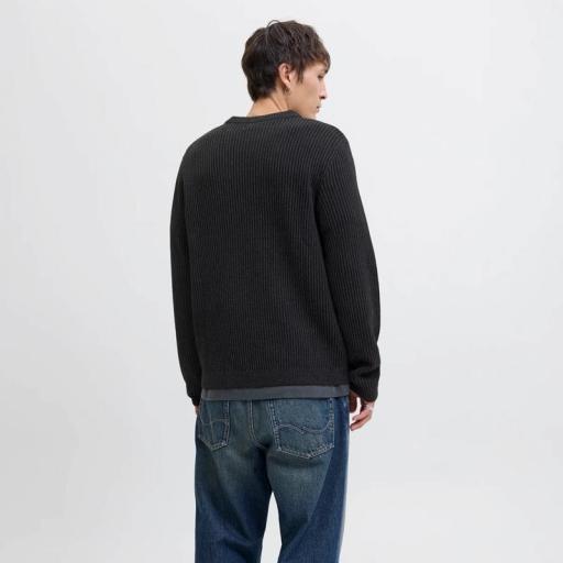 Jack & Jones Jersey de punto Black 12278816 [1]