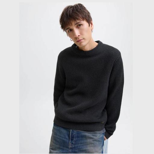 Jack & Jones Jersey de punto Black 12278816 [5]