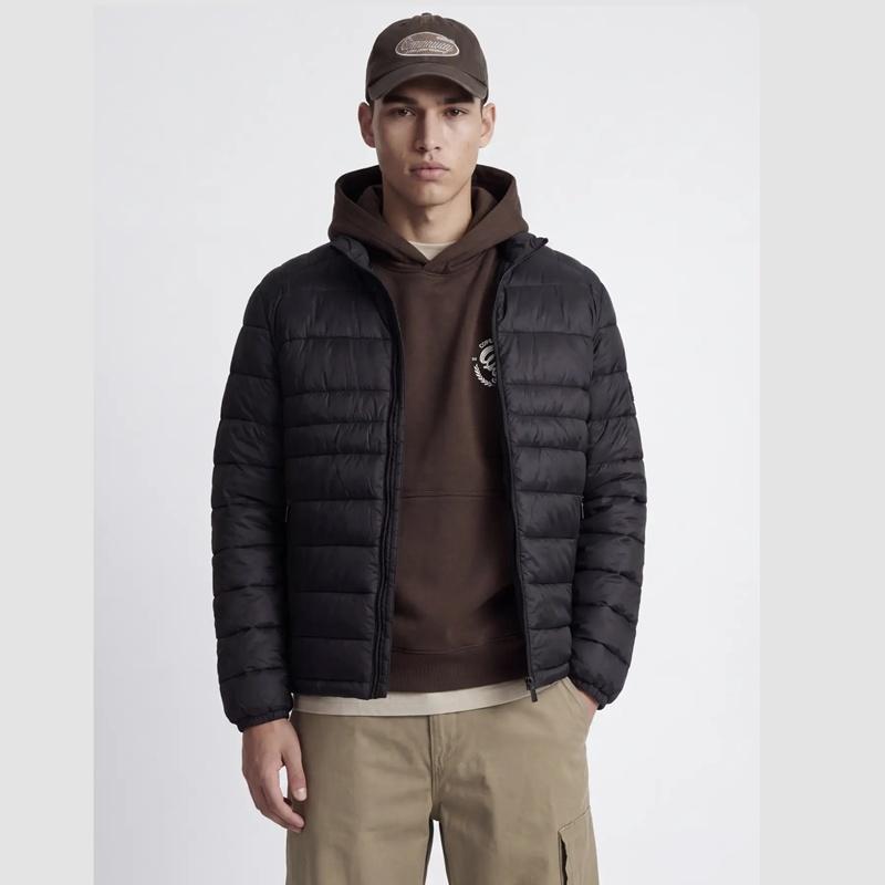 Jack & Jones Chaqueta Corta acolchada Negro 12298868
