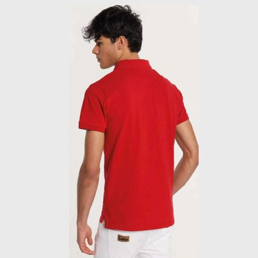 Lois Jeans Polo Filipo Classic Rojo  [2]