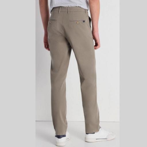 Bendorff Pantalón Chino 8001 Slim Luxe Caqui 134268 [1]