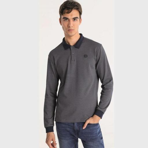 Bendorff Polo manga larga Jaquard 139370