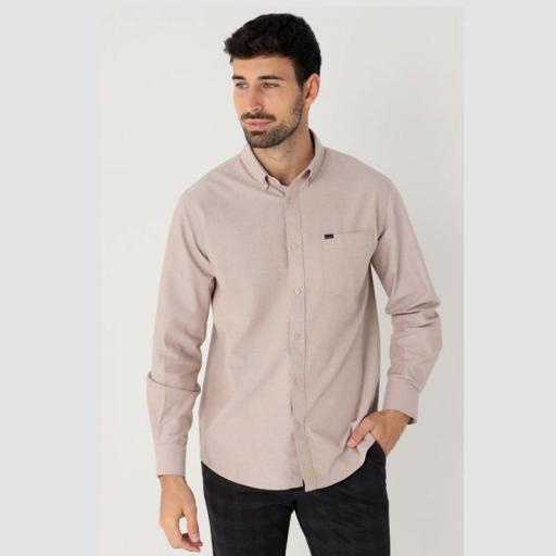 Bendorff Camisa Oxford Beige 139376 [0]