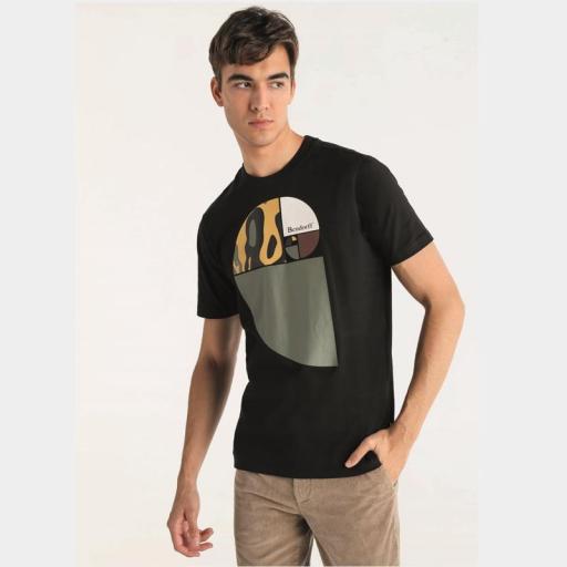 Bendorff Camiseta de manga corta con grafica lumber 139408