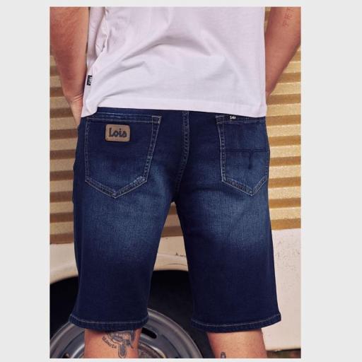 Lois Jeans Blake Luck Bermuda tejana Hombre 141585 [2]