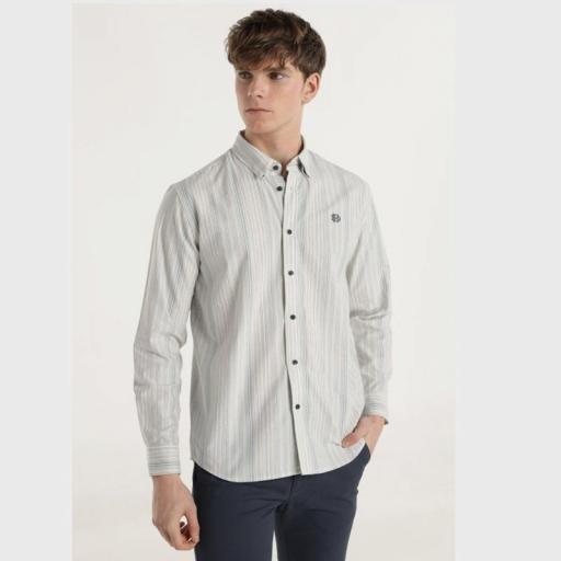 Bendorff Camisa Manga Larga Oxford Rayas 143044 [0]
