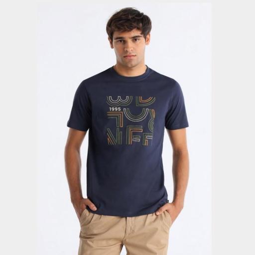 Bendorff  Camiseta Manga Larga con grafica flock 143062