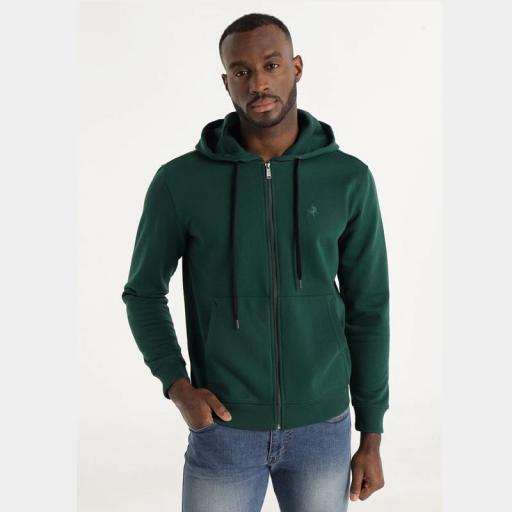 Lois Jeans Sudadera Filipodera Japonisa Verde 143318