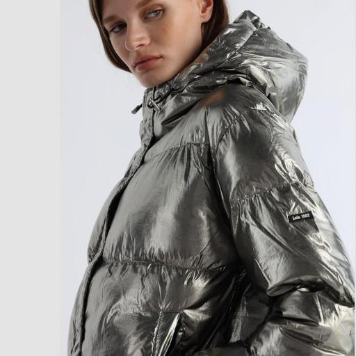 Lois Jeans Abrigo Puffer Julieta Quartz Verde 143651 [1]