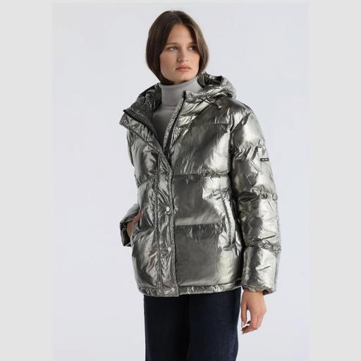 Lois Jeans Abrigo Puffer Julieta Quartz Verde 143651 [0]