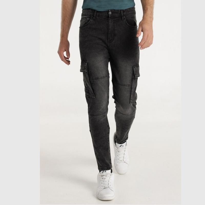 Six Valves Pantalón Cargo Skinny 143679