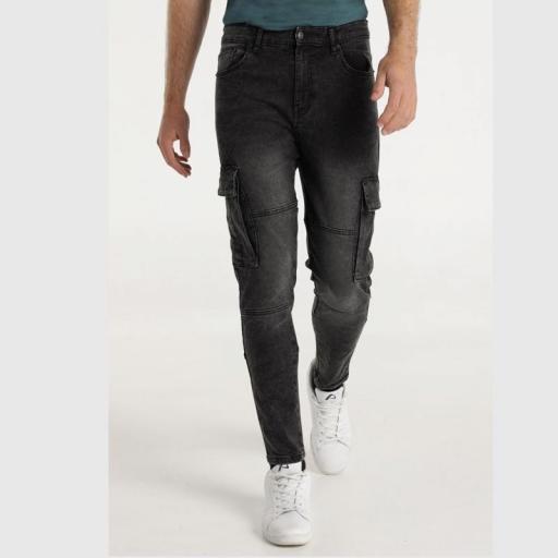 Six Valves Pantalón Cargo Skinny 143679 [0]