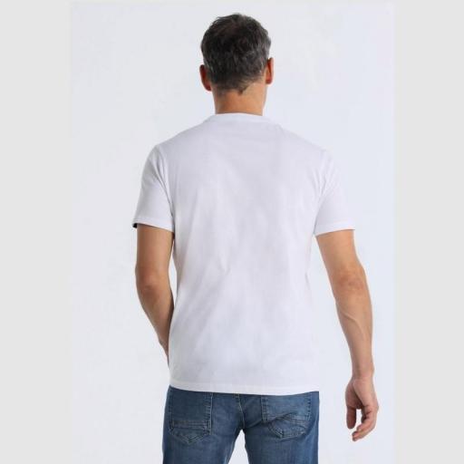 Six Valves Camiseta Manga Corta Gráfica 86 Blanca 143742 [1]