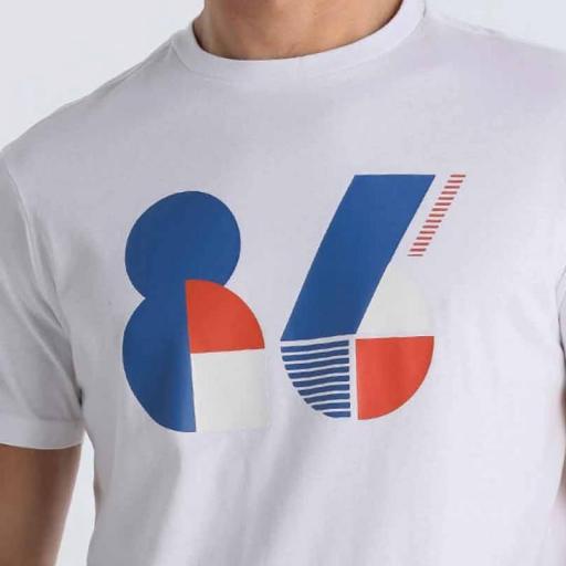 Six Valves Camiseta Manga Corta Gráfica 86 Blanca 143742 [2]