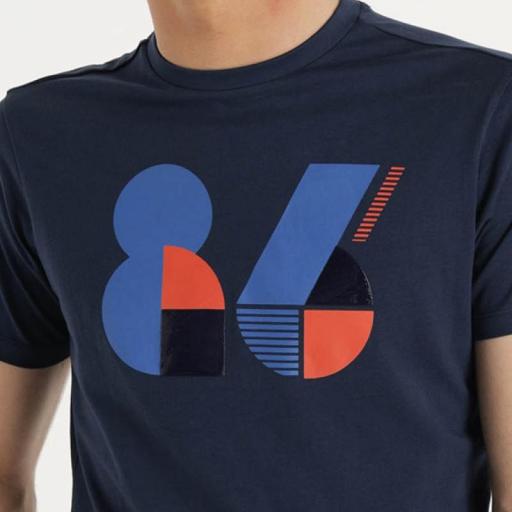 Six Valves Camiseta Manga Corta Gráfica 86 Marino 143744 [2]