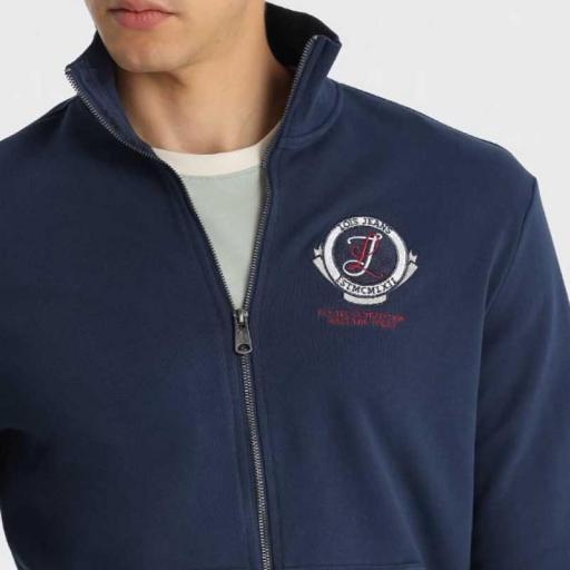 Lois Jeans Sudadera con cremallera Yonder Madder 145247 [3]