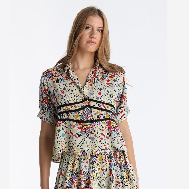 Lois Jeans Top Corto Francesca Tijuana 145395