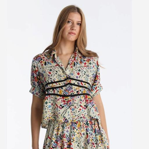 Lois Jeans Top Corto Francesca Tijuana 145395 [0]