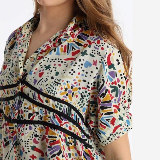 Lois Jeans Top Corto Francesca Tijuana 145395 [2]