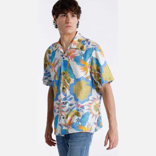 Six Valves Camisa Manga Corta Biotopia 115529 [0]