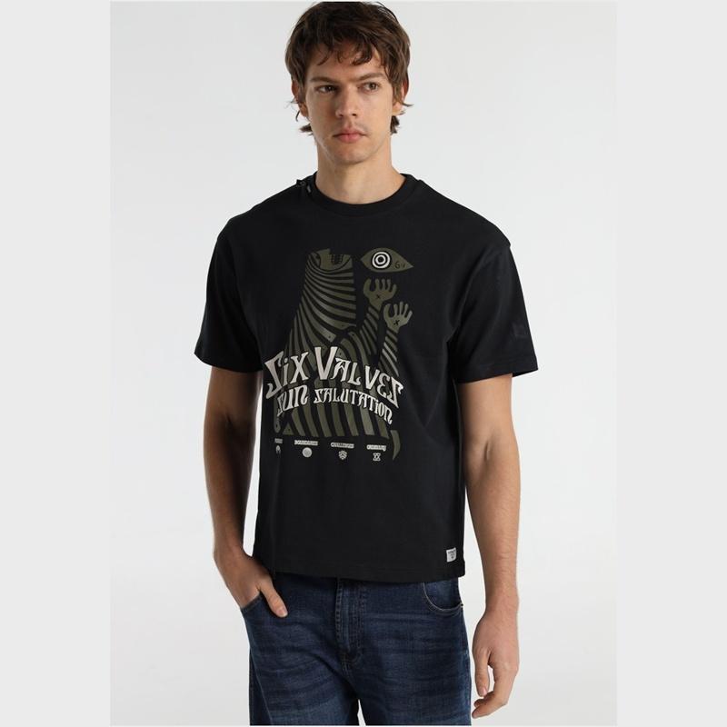 Six Valves Camiseta de Manga Corta Sun Salutation 147315